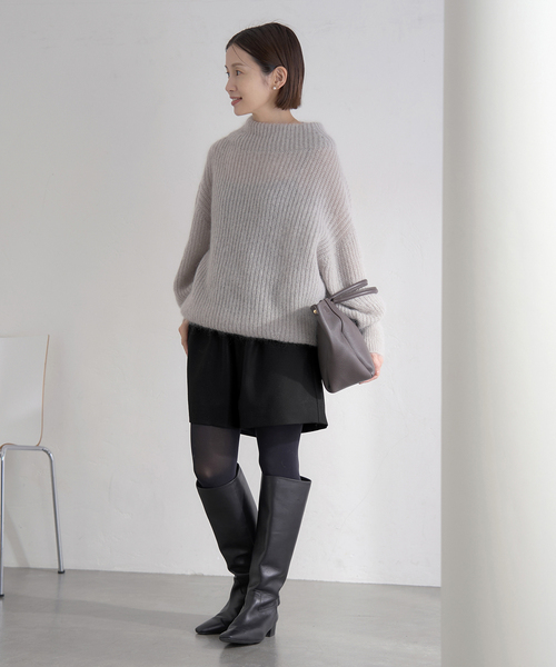 IENA（イエナ） パンツ ウォッシャブルサキソニーウールショートパンツ