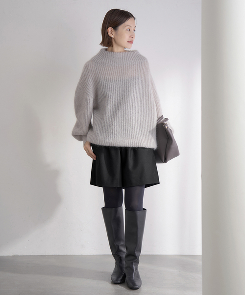 IENA（イエナ） パンツ ウォッシャブルサキソニーウールショートパンツ