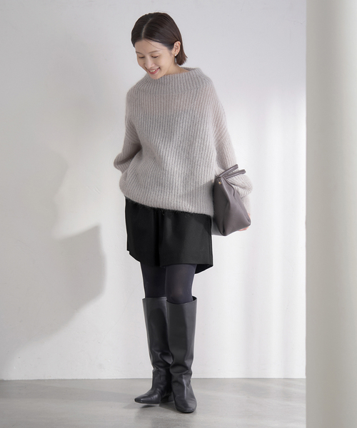 IENA（イエナ） パンツ ウォッシャブルサキソニーウールショートパンツ