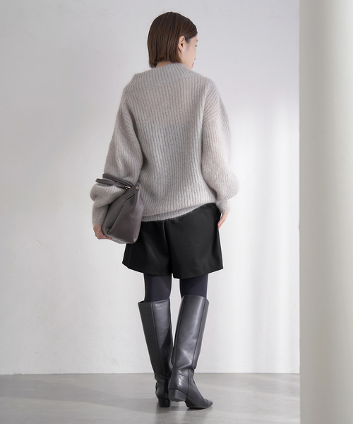 IENA（イエナ） パンツ ウォッシャブルサキソニーウールショートパンツ