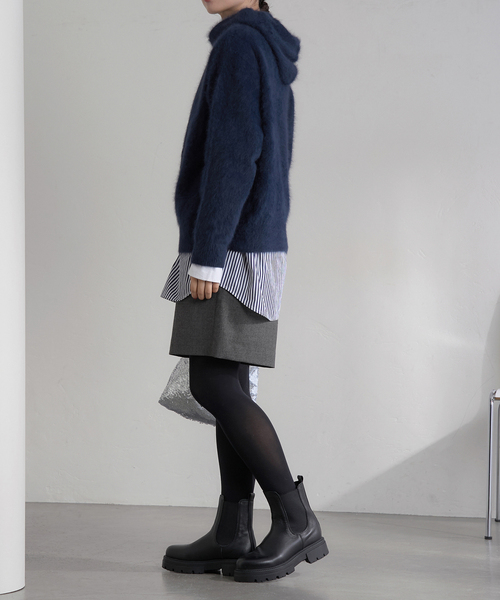 IENA（イエナ） パンツ ウォッシャブルサキソニーウールショートパンツ