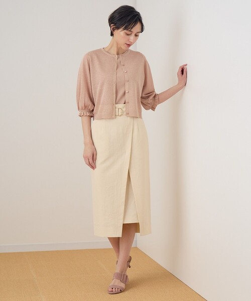 「ANAYI」 ニットカーディガン 36 ピンク レディース_画像5