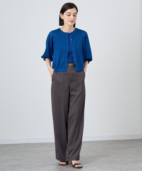 「ANAYI」 ニットカーディガン 36 ピンク レディース_画像6