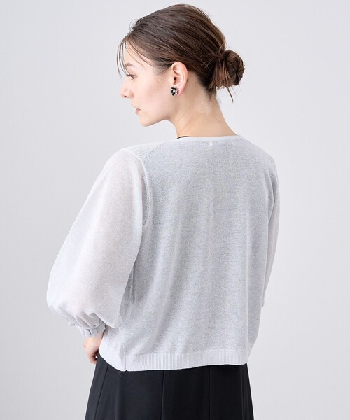 「ANAYI」 ニットカーディガン 36 ピンク レディース_画像9