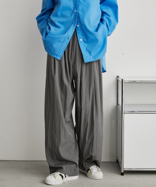 「Auntie Rosa Holiday」 イージーパンツ MEDIUM ブラック レディース_画像9