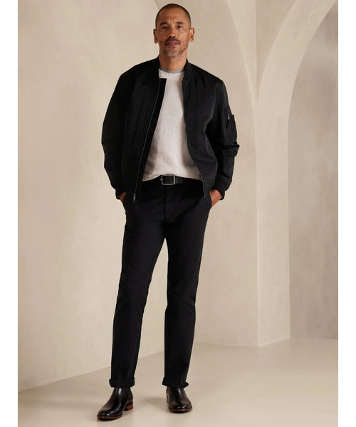 「BANANA REPUBLIC FACTORY STORE」 ブルゾン S ブラック メンズ_画像4