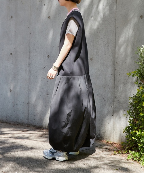 CITYSHOP（シティショップ） ドッキングワンピース 36 ブラック