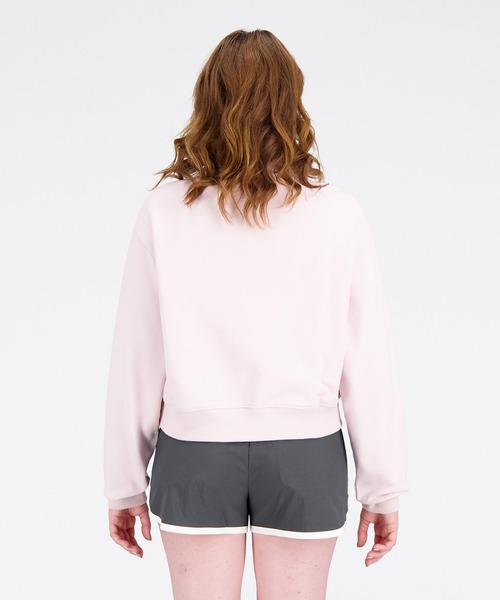 [New Balance] тренировочный cut and sewn MEDIUM серый женский 