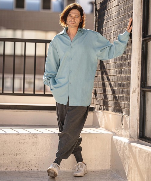 CAMBIO（カンビオ） シャツ ms6380-Long Length Shirts ロングシャツ