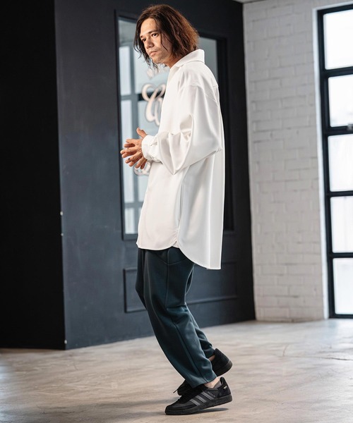 CAMBIO（カンビオ） シャツ ms6380-Long Length Shirts ロングシャツ