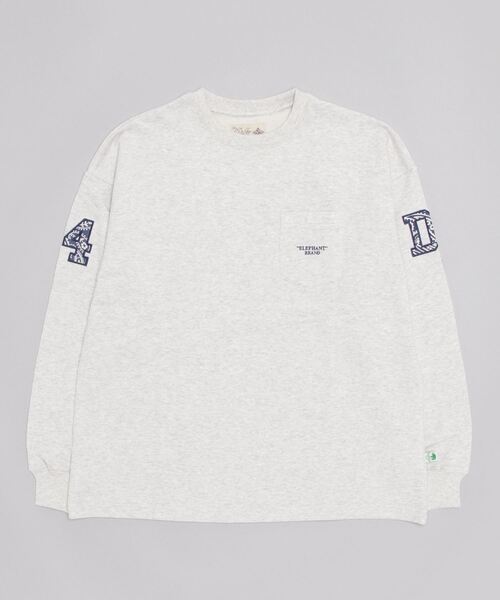 「The DUFFER of ST.GEORGE」 スウェットカットソー MEDIUM グレー メンズ