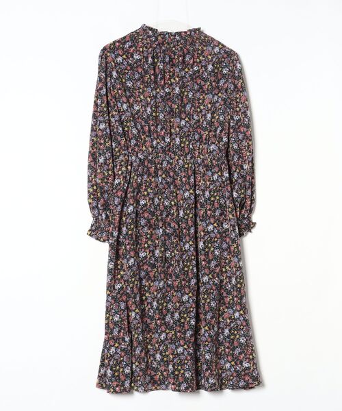 「OLIVE des OLIVE」 長袖ワンピース FREE ネイビー レディース_画像2