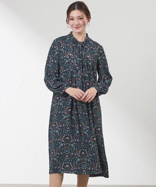 AMACA（アマカ） ワンピース 「LIBERTY」ARCHWAY ボウタイワンピース