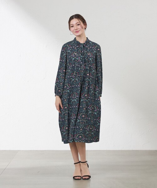 AMACA（アマカ） ワンピース 「LIBERTY」ARCHWAY ボウタイワンピース