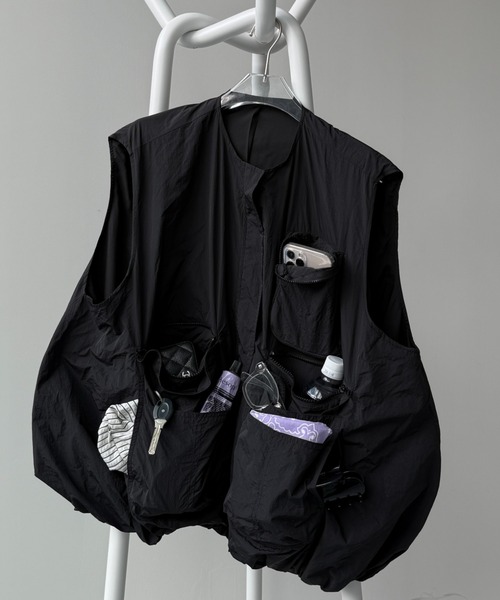 wee9s（ウィークス） ベスト ジレ 9pockets buddy egg vest / 9