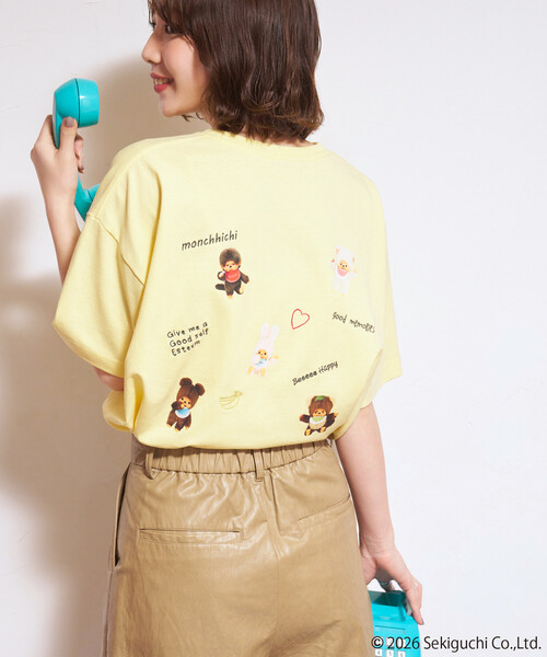 FREAK'S STORE（フリークスストア） tシャツ 限定展開 モンチッチ 刺繍