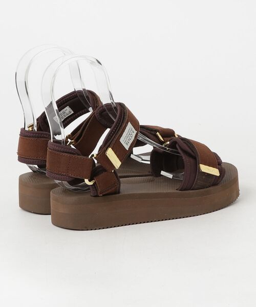 「SUICOKE」 フラットサンダル 23cm ブラウン レディース_画像2