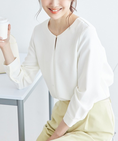 ROPE ブラウス　美品 ROPE'（ロペ） ブラウス シャツ 入学式 卒業式 ボウタイブラウス