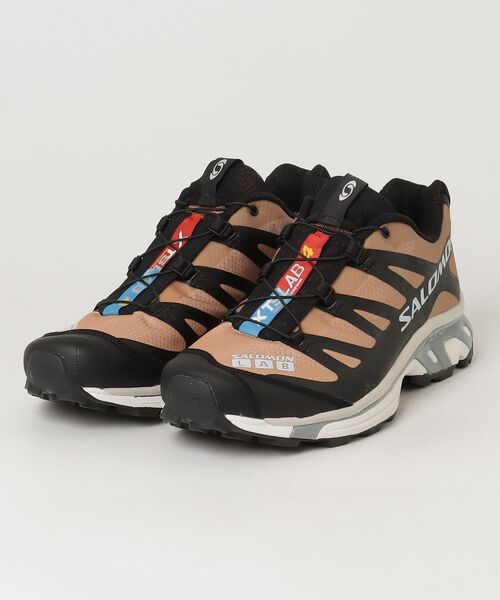 「SALOMON」 ローカットスニーカー 28.5cm ベージュ メンズの画像