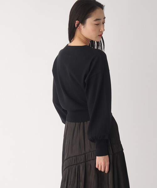 「OPAQUE.CLIP」 ニットカーディガン 38 ピンク レディース_画像4