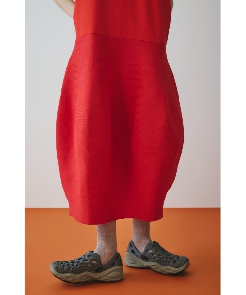 HeRIN.CYE ワンピース 半袖 Docking balloon hem dress ドッキング