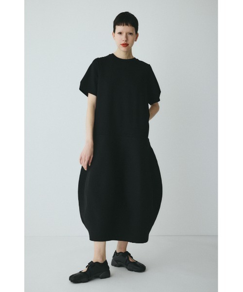 HeRIN.CYE ワンピース 半袖 Docking balloon hem dress ドッキング