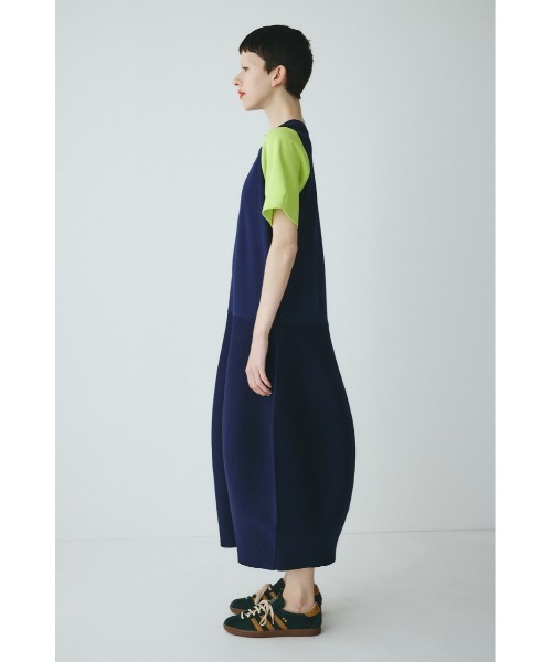 HeRIN.CYE ワンピース 半袖 Docking balloon hem dress ドッキング