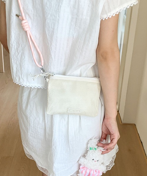 アイミページ　ショルダー　サコッシュ ショルダーバッグ バッグ 「 ammy. / エイミードット 」 ライト