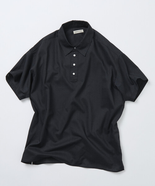 Pedestal ポロシャツ M 黒 MIZUNO（ミズノ） ポロシャツ メンズ レディース ボタンダウンポロ