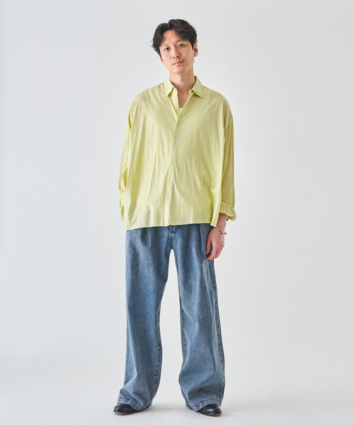 KANEMASA PHIL.(カネマサフィル) シャツ 別注 46ゲージ Artisan L/S KANEMASA PHIL.(カネマサフィル) シャツ 別注 46ゲージ Artisan L/S