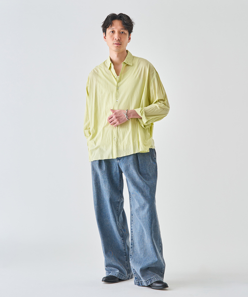 KANEMASA PHIL.（カネマサフィル） シャツ 別注 46ゲージ Artisan L/S