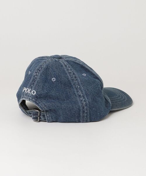 ラルフローレン　デニムキャップ　キッズ大人兼用 Polo Ralph Lauren Childrenswear キャップ 帽子 Polo ベア インディゴ
