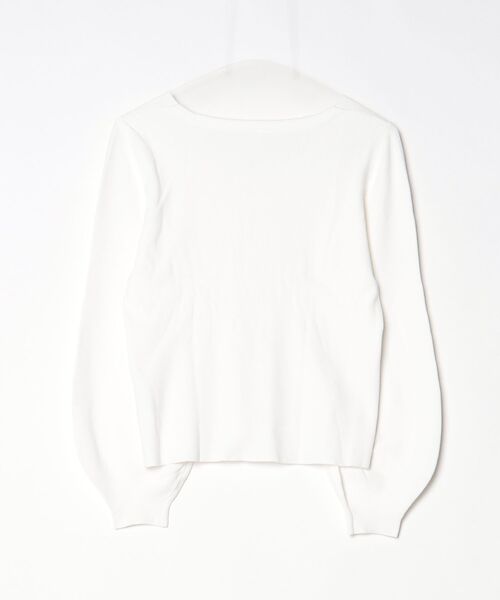 「Dignite collier」 長袖ニット FREE ホワイト レディース_画像2