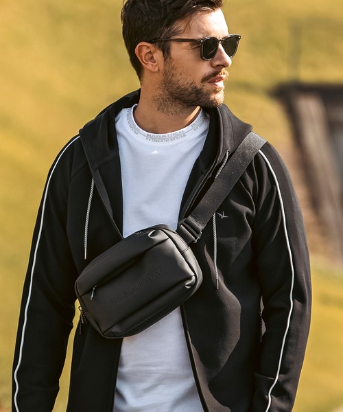 「1PIU1UGUALE3 RELAX 」 ショルダーバッグ ONE SIZE ブラック メンズ_画像3