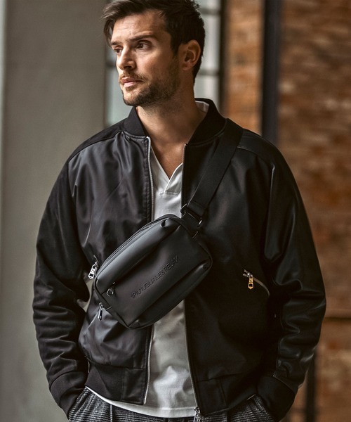 「1PIU1UGUALE3 RELAX 」 ショルダーバッグ ONE SIZE ブラック メンズ_画像5