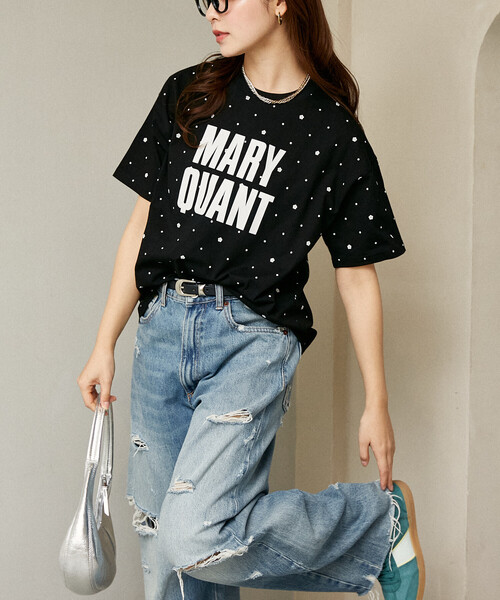 tシャツ マリークワント mary quant レディースの画像