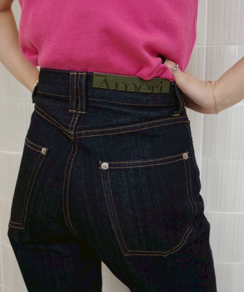 ジーンズ デニム デニムパンツ JAPAN MADE STRAIGHT DENIM PANTS レディース_3