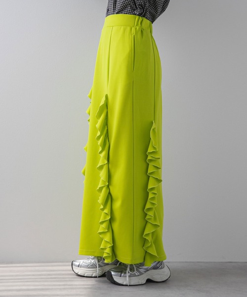 「bohmal」 スカート LARGE パープル レディース_画像2