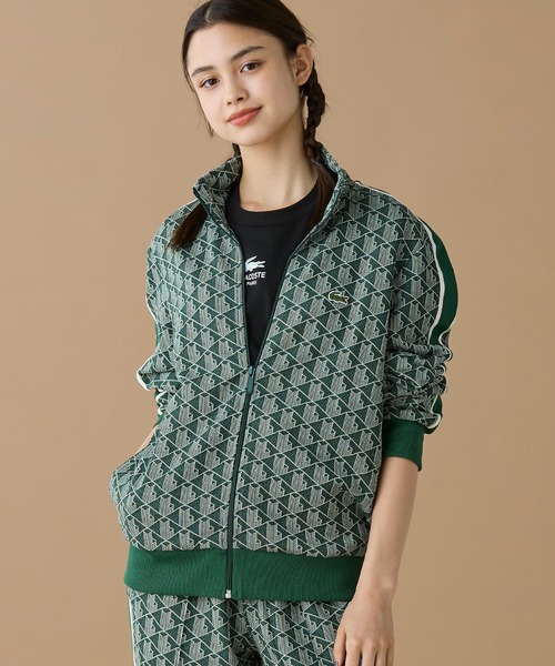 LACOSTE（ラコステ） ジャージブルゾン 6 アーミー メンズ : ZOZOTOWN