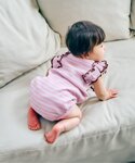 ベビー服 ロンパース 「リンク」ワッフルメロウ...の詳細画像2