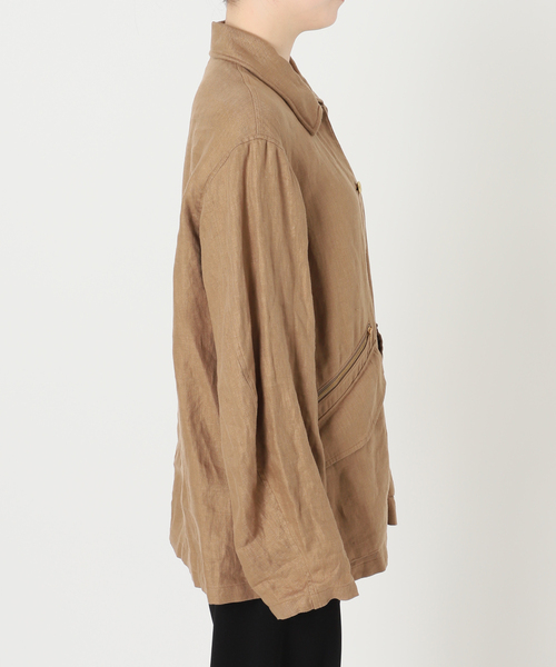 Deuxieme Classe OGLINEN G ジャケット　リネン　2025 OGLINEN G ジャケット（その他ブルゾン／アウター）｜Deuxieme Classe