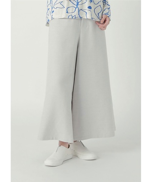 plantation プランテーション　ワイドパンツ　ラップ付き Plantation（プランテーション） パンツ ダブルカルゼ / S レディース