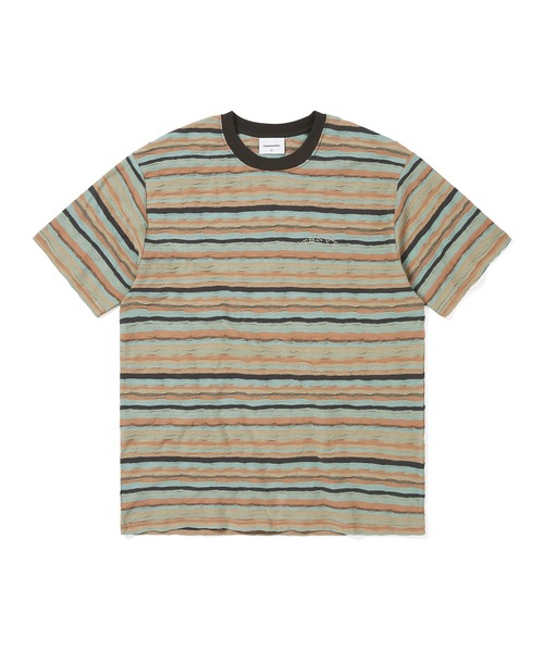 thisisneverthat（ディスイズネバーザット） tシャツ Wave Jacquard
