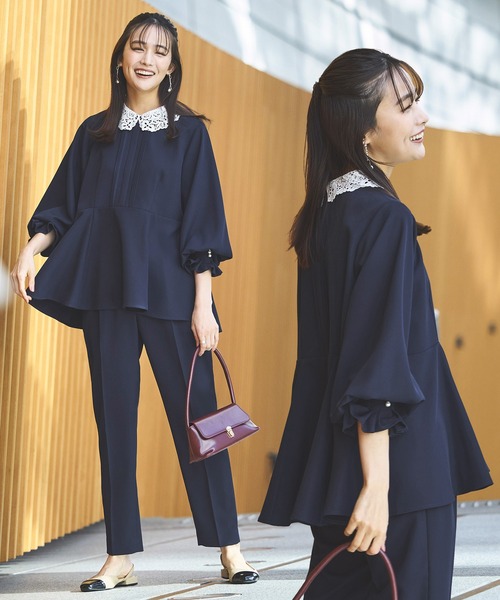 RUIRUE BOUTIQUE(ルイルエブティック) セットアップ S ネイビー RUIRUE BOUTIQUE(ルイルエブティック) セットアップ S ネイビー