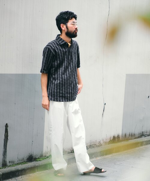 LACOSTE（ラコステ） 半袖ポロシャツ 5 ブラック メンズ : ZOZOTOWN