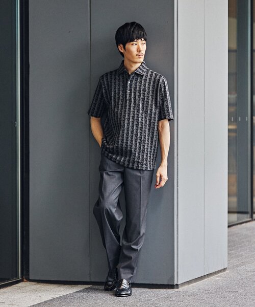 LACOSTE（ラコステ） 半袖ポロシャツ 5 ブラック メンズ : ZOZOTOWN
