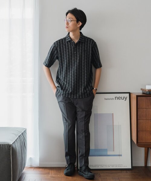 LACOSTE（ラコステ） 半袖ポロシャツ 5 ブラック メンズ : ZOZOTOWN