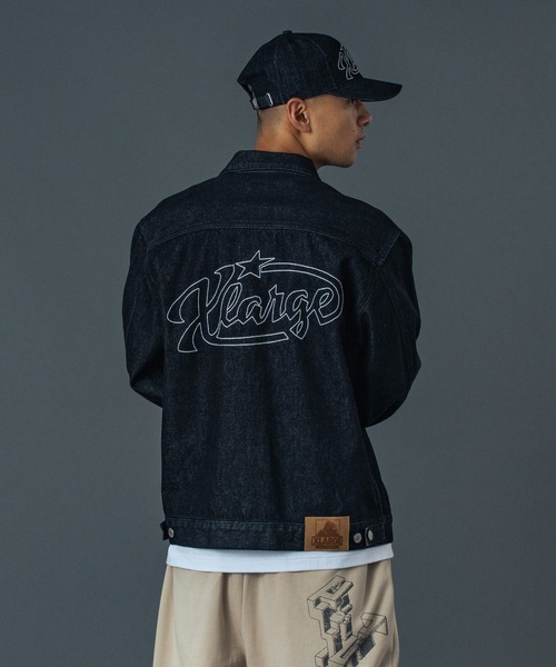 XLARGE（エクストラ ラージ） デニムジャケット M ブラック メンズ