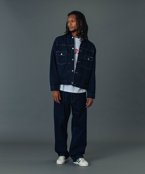 X-large デニムジャケット XLARGE（エクストラ ラージ） デニムジャケット M ブラック メンズ