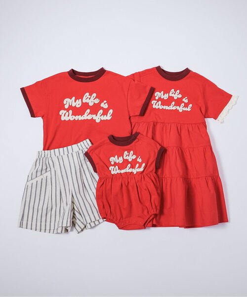 「p.premier」 「KIDS」ドッキングワンピース 130 アイボリー キッズ_画像6